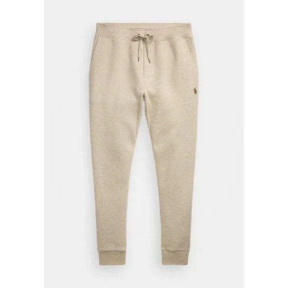 MENS Polo Ralph Lauren SZ XL Double Knit Sweatpants / Joggers~Beige~NWT